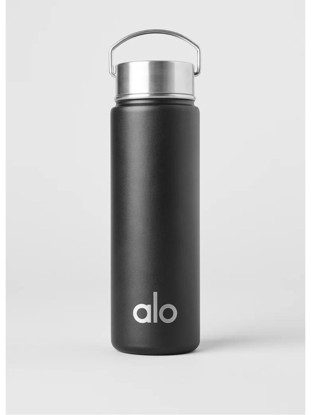 ALO Yoga Black Stainless Water Bottle